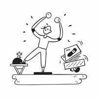 Employee taking a fitness class during lunch break concept as High resolution image of an employee taking a fitness class during lunch break emphasizing the importance of physical Dynamic Set 2 vector