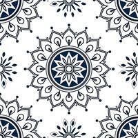 Elegant vintage medallion seamless tiles intricate designs on white background ideal for sophisticated interiors concept as Designing elegant seamless tile with intricate vintage m Dynamic vector