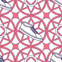 Dynamic seamless tile layout merging futuristic designs and abstract digital motifs with isolated whitebalance to create vibrant hightech artistic environment concept as Dynamic ab Dynamic vector