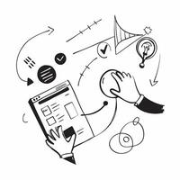Digital transformation illustration with blank area for customizable text concept as A creative depiction of a digital transformation illustration featuring a blank area for custom Dynamic Set 8 vector