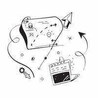Digital transformation illustration with blank area for customizable text concept as A creative depiction of a digital transformation illustration featuring a blank area for custom Dynamic Set 10 vector