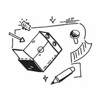 Digital transformation icon with copy space on white background concept as A illustration of a digital transformation icon with ample copy space on a white background perfec Dynamic Set 7 vector