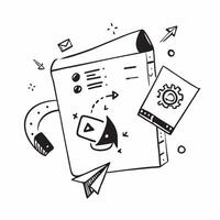 Digital transformation icon with blank space for custom branding concept as A customizable digital transformation icon with blank space for adding custom branding elements making i Dynamic Set 2 vector