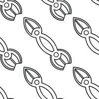 Design seamless futuristic tiles with isolated elements concept as Create tiles with isolated futuristic elements on a white background in Photo Stock Concept and empty space o Dynamic vector