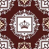 Design a seamless pattern featuring vintage checkerboard motifs in muted earth tones for a rustic aesthetic concept as Create a repeating pattern with classic checkerboard designs Dynamic vector
