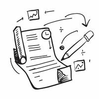 Data summary symbol with copy space for project planning concept as An artistic rendering of a data summary symbol with spacious copy space suitable for project planning goal setti Dynamic Set 6 vector