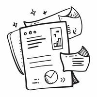 Data summary symbol with copy space for project planning concept as An artistic rendering of a data summary symbol with spacious copy space suitable for project planning goal setti Dynamic Set 4 vector