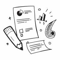 Data summary symbol with copy space for project planning concept as An artistic rendering of a data summary symbol with spacious copy space suitable for project planning goal setti Dynamic Set 9 vector