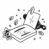 Cutting board and spices icon with copy space for social media posts concept as An illustrative cutting board and spices icon with copy space tailored for social media posts and di Dynamic vector