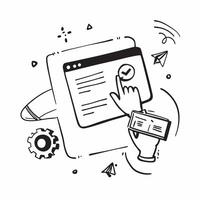 Customer application icon with space for text and graphics on a blue background concept as A modern customer application icon design featuring space for both text and graphics on a Dynamic vector