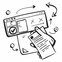 Customer application icon with copy space on white background concept as A illustration of a customer application icon with ample copy space on a white background perfect fo Dynamic Set 2 vector