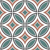 Craft seamless pattern featuring vintage banners mosaic tile layouts dynamic color palette isolated elements concept as Innovative arrangement unifies vintage style prints scalabl Dynamic Set 2 vector