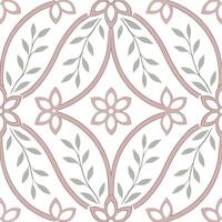 Create a seamless pattern combining vintage houndstooth with floral motifs in muted tones for an elegant fabric design concept as Develop a repeating pattern that blends tradition Dynamic Set 2 vector