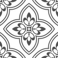 Craft vintage frame seamless pattern with symmetrical tile elements ornate decorations high resolution format concept as Elegant symmetrical tile layouts blend vintage fram Dynamic Set 2 vector
