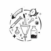 Craft cocktail making tools concept as High resolution image of craft cocktail making tools with a glossy backdrop showcasing the essential equipment for bartenders and mixologists Dynamic Set 2 vector