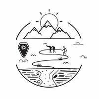Couple exploring a cool mountain destination concept as High resolution image of a couple exploring a cool mountain destination to escape the heat highlighting adventure nature and Dynamic vector