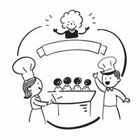 Cooking class with kids and parents concept as High resolution image of a cooking class with kids and parents and a glossy backdrop emphasizing the fun and bonding experience of co Dynamic vector