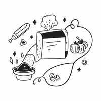 Cooking class with farm to table ingredients concept as High resolution image of a cooking class with farm to table ingredients and a glossy backdrop highlighting the fresh and loc Dynamic Set 2 vector