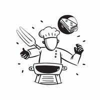 Cooking class with a focus on grilling concept as High resolution image of a cooking class with a focus on grilling and a glossy backdrop showcasing the techniques and skills invol Dynamic vector