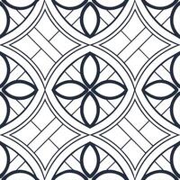 Contemporary frame seamless tile pattern with abstract designs and modern flair concept as Abstract contemporary frames create seamless tile patterns with modern flair adding styli Dynamic vector