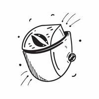 Coffee cup icon with copy space on white background concept as A illustration of a coffee cup icon with ample copy space on a white background perfect for representing morni Dynamic vector