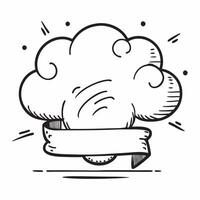 Cloud service symbol with space for text on a blue background concept as A sleek cloud service symbol with ample space for text on a blue background suitable for illustrating busin Dynamic Set 2 vector