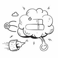 Cloud service illustration with space for text and graphics concept as An illustrative cloud service design featuring ample space for both text and graphics perfect for illustratin Dynamic Set 2 vector
