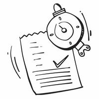 Clock icon with copy space on a white background concept as A image of a clock icon with generous copy space on a white background ideal for business time management and pro Dynamic vector