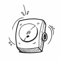 Clock icon with copy space on a minimalist background concept as A image of a clock icon with ample copy space on a minimalist background perfect for time management and pro Dynamic vector