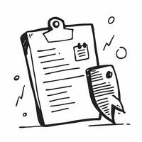 Clipboard and tie icon with copy space for candidate evaluations concept as A modern clipboard and tie icon design with generous copy space perfect for enhancing candidate evaluati Dynamic vector