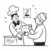Chef assisting a student concept as High resolution image of a chef assisting a student in a cooking class with a glossy backdrop highlighting the personalized instruction and ment Dynamic vector