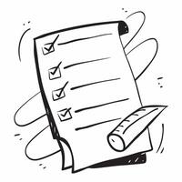 Checklist symbol with space for text on a blue background concept as A sleek checklist symbol with ample space for text on a blue background suitable for illustrating business plan Dynamic vector