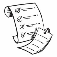 Checklist illustration with copy space for business reports concept as A visually appealing checklist illustration with copy space designed to enhance business reports and presenta Dynamic vector