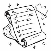 Checklist illustration with space for text and graphics concept as An illustrative checklist design featuring ample space for both text and graphics perfect for illustrating readin Dynamic vector