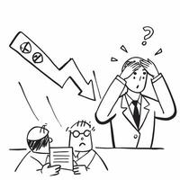 CEO addressing a sudden financial downturn concept as High resolution image of a CEO addressing a sudden financial downturn with a serious and concerned expression capturing the hi Dynamic vector