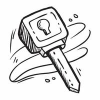 Car key icon with copy space on a blue background concept as A image of a car key icon with generous copy space on a blue background perfect for automotive and security them Dynamic vector