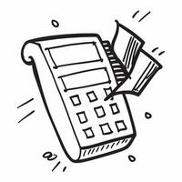 Calculator icon with copy space on a white background concept as A image of a calculator icon with generous copy space on a white background ideal for budgeting and retireme Dynamic vector