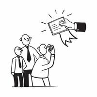 Businessman receiving recognition for professional success concept as High resolution image of a businessman receiving recognition for professional success highlighting achievement Dynamic Set 2 vector