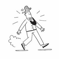 Businessman taking a leisurely walk after work concept as High resolution image of a businessman taking a leisurely walk after work capturing the essence of physical activity and r Dynamic vector