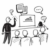 Business seminar with speaker concept as High resolution image of a business seminar with a speaker and a glossy backdrop capturing the professional and informative atmosphere of k Dynamic vector