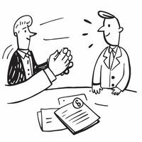 Business executive negotiating a deal concept as A business executive skillfully negotiates a deal in a corporate setting highlighting strategy and persuasion Perfect for business Dynamic vector