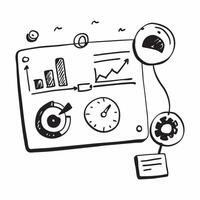 Business dashboard icon with space for motivational quotes concept as A modern business dashboard icon design with ample space for motivational quotes perfect for creating business Dynamic vector