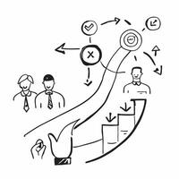 Business coach with roadmap concept as A business coachs profile blended with a roadmap symbolizing management coaching and strategic planning Ideal for corporate and business ads Dynamic vector
