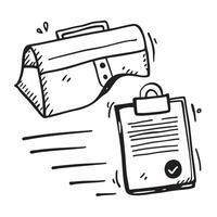 Briefcase and job listing icon with blank space for custom branding concept as A customizable briefcase and job listing icon with blank space for adding custom branding elements ma Dynamic vector