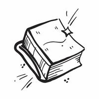 Book icon with copy space on white background concept as A illustration of a book icon with ample copy space on a white background perfect for educational themes and learnin Dynamic vector