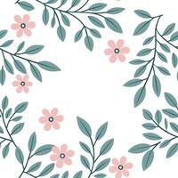 Botanical watercolor frame seamless tile pattern with soft hues and natural beauty concept as Soft hued botanical watercolor frames form seamless tile patterns with natural beauty Dynamic vector