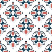 Blend vintage banner frames mosaic tile repeats vibrant color palette white background for crisp stylish brand visuals concept as Classic design meets modern flair perfect for mar Dynamic Set 2 vector