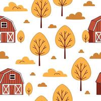 Autumn warmth seamless tile pattern with cozy blankets and golden maple leaves for inviting home decor concept as Cozy blankets and golden maple leaves arranged seamlessly to creat Dynamic Set 17 vector