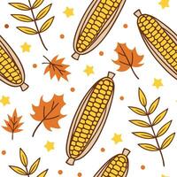 Autumn harvest basket seamless tile pattern with fruits vegetables and fall accents concept as Fruits vegetables and fall accents in a harvest basket create a seamless autumn tile Dynamic Set 3 vector