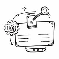 Automation logistic symbol with blank area for personalized messages concept as A customizable automation logistic symbol featuring a blank area for adding personalized messages ma Dynamic vector